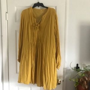 Mustard Dress